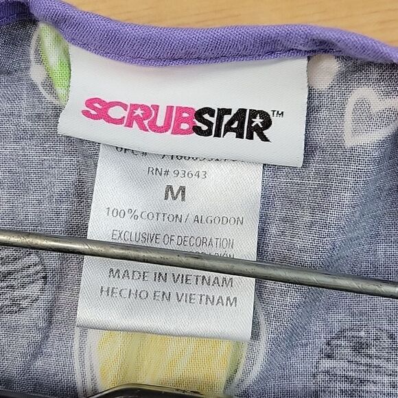 Bundle of 3 scrubs v-neck tops. Brands- UA Scrubs, White Cross, Scrubstar sz.M - Picture 4 of 10